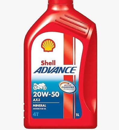 Shell Advance 4T 20w50 1L شل أدفانس لتر