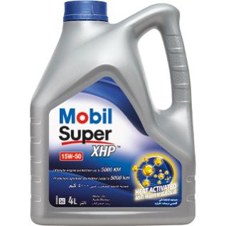Mobil Super 15w-50 5,000Km 5L موبيل سوبر ٥ لتر